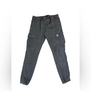 Zara Men's Dark Gray Cargo Pants